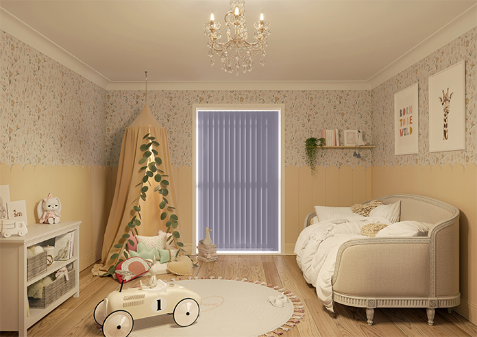 Trinity (Blackout), Lavender - Vertical Blind - Image 9